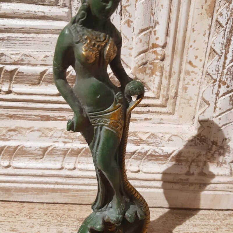 LADY BRASS FIGURE