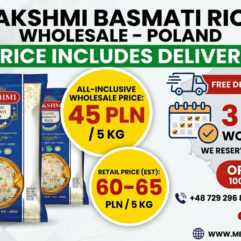 RICE LAXMI  5 kG   WHOLESALE PRICE MINIMUM ORDER 100