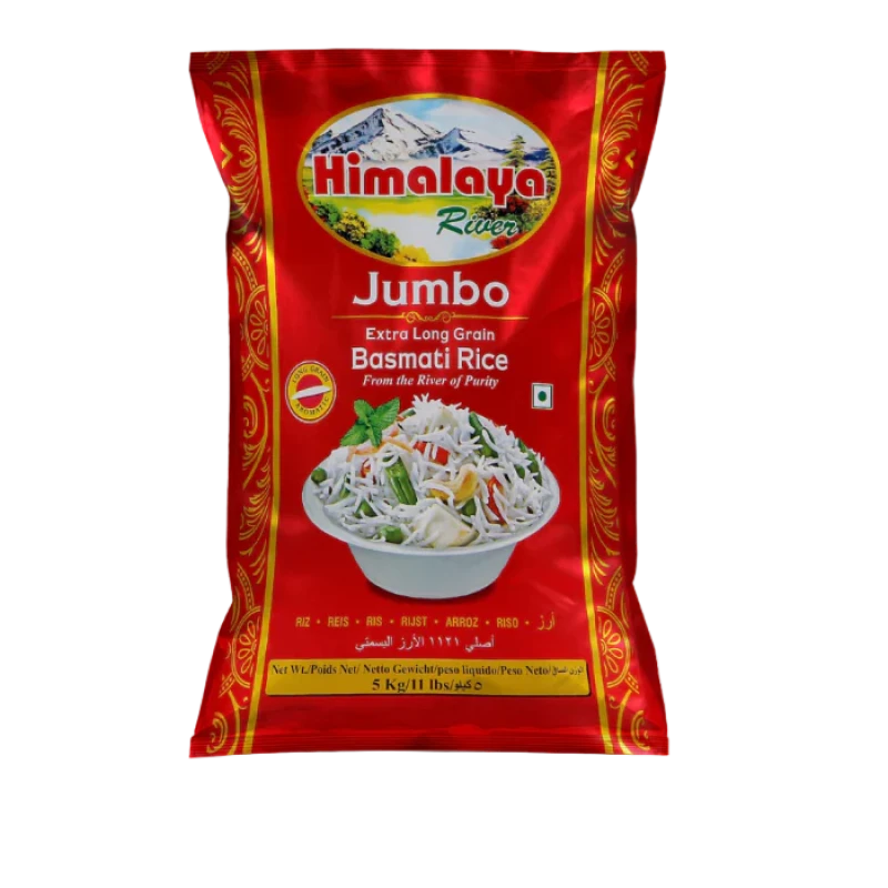 HIMALAYAN JUMBO BASMATI RIICE 20 KG