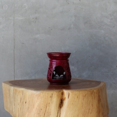 STONE FIREPLACE FOR AROMATHERAPY
