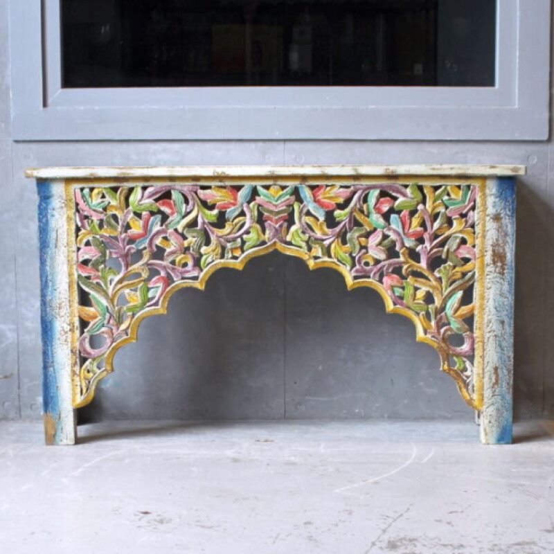 ORIENT WOODEN CONSOLE