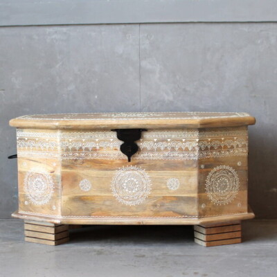 INDIAN WOODEN CHEST