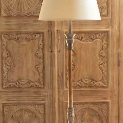 TABLE LAMP WOODEN METAL 70 CM