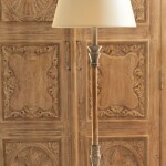 TABLE LAMP WOODEN METAL 70 CM