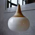 WHITE LOFT METAL LAMP