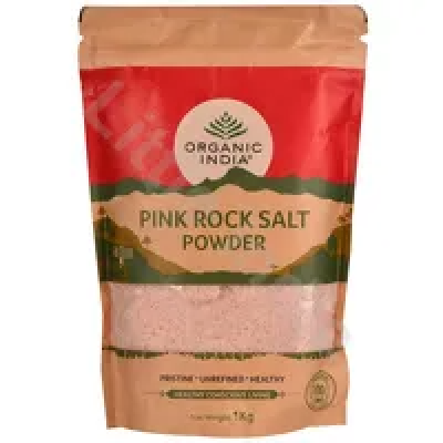 Pink Rock Salt Powder 1kg Organic India