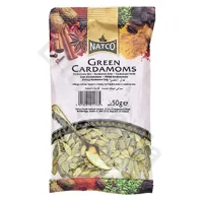Green Cardamom Whole Natco 50g