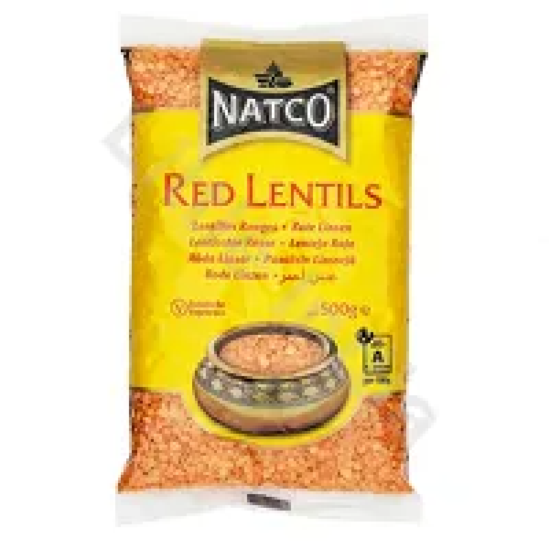 Red Lentils Natco 500g