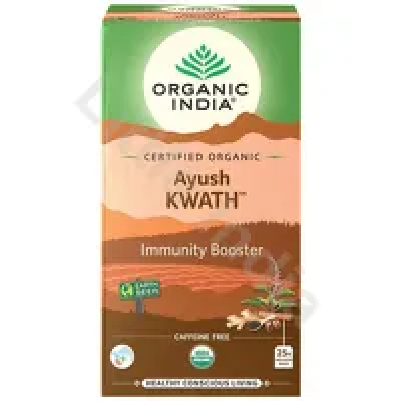 Ayush Kwath Tea Organic India 25 bag