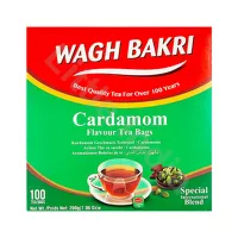 Cardamon Flavour Tea Bags Wagh Bakri Wagh Bakri 100 bags
