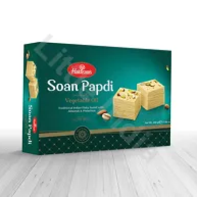 Indian dessert Soan Papdi vege Haldirams 500g
