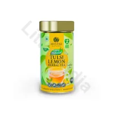 Nature Tulsi Lemon Herbal Tea Mystiq Nature 100g