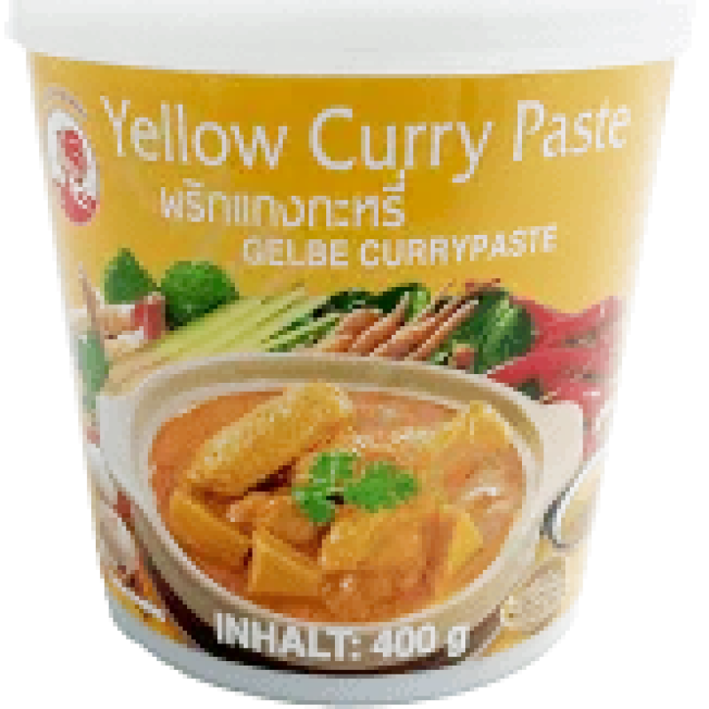 Thai yellow curry paste Cock Brand 400g