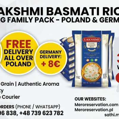 LAXMI BASMATI RICE 20 KG