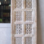 CARVED WOODEN DECORATIVE PANEL