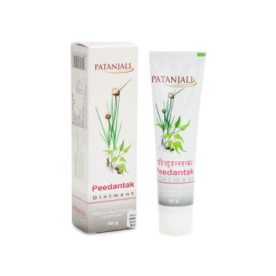 PATANAJALI PEEDANTAK CREAM - Ointment to help relieve muscle and joint pain 50 gm