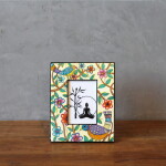 COLORFUL WOODEN PHOTO FRAME