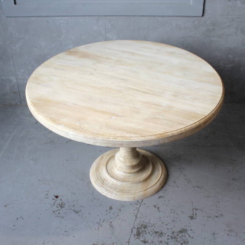 ROUND WOODEN TABLE 120 CM