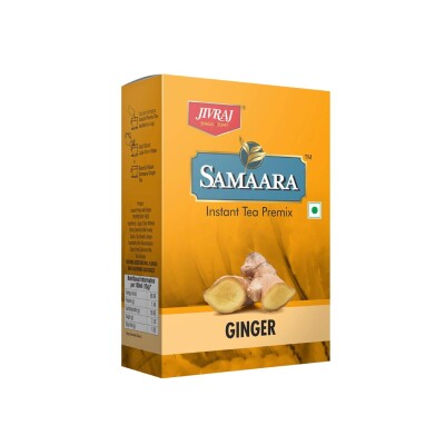 Samaara Instant Tea Premix | Ginger Flavor - black tea with ginger