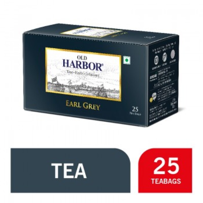 Old Harbor Earl Gray blackTea 25 Bags - Earl Gray black tea (25 bags)