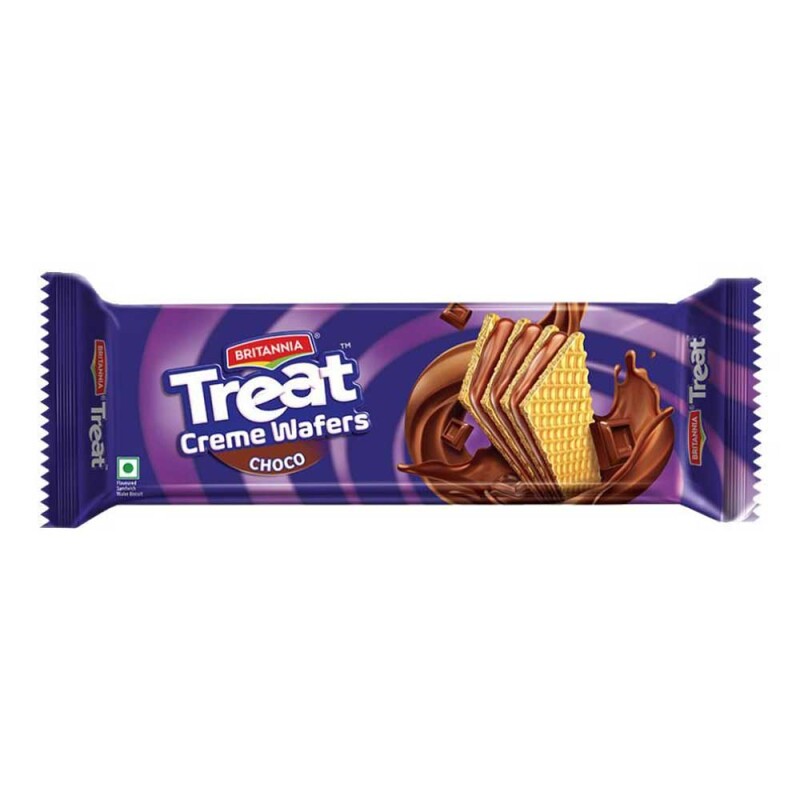 BRITANNIA TREAT WAFERS CHOCOLATE – chocolate flavored wafers 150g