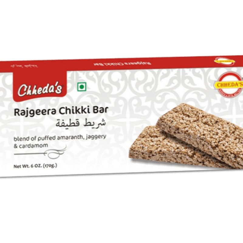 Chheda's Rajgeera Chikki – bars with amaranth 170g