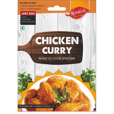 NIMKISH CHICKEN CURRY MASALA – chicken curry mix 50 gm