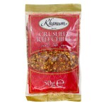Khanum red crushed chilli - crushed red chilli 50g