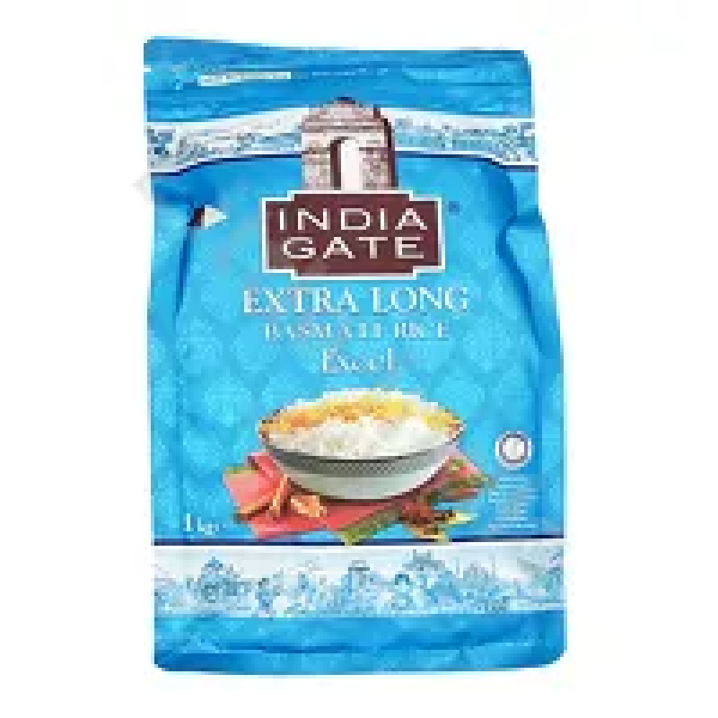 Extra Long Basmati Rice Excel India Gate 1kg