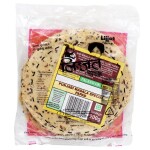 LIJJAT PUNJABI MASALA PAPAD - a snack bread/pancake with spices
