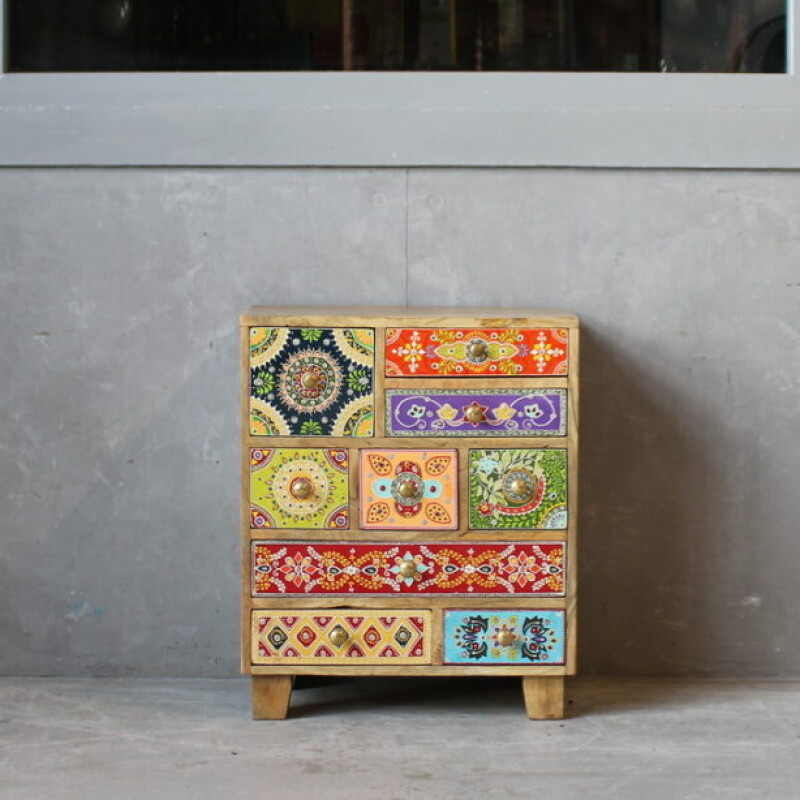 ORIENT BOHO WOODEN CHEST