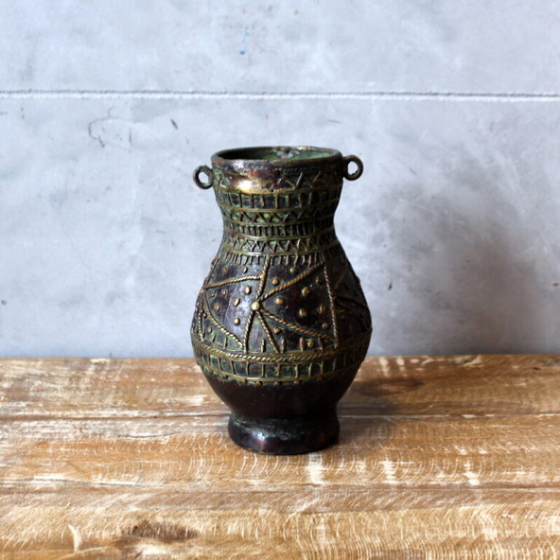 BRASS VASE
